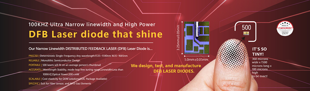 DFB Laser diode that shine