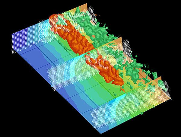 流体力学（流れ解析、噴霧解析、および燃焼プロセス）