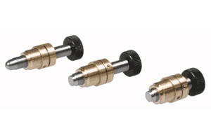 ネジ溝軸受け付き精密調整ネジ G