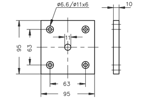 X95 エンドプレート