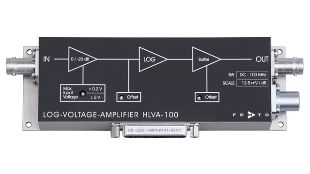 HLVA-100　対数（Log）電圧アンプ