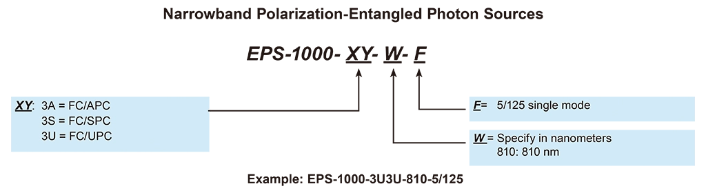 EPS-1000 型番指定方法